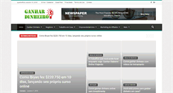 Desktop Screenshot of ganhardinheirocomo.com.br