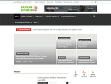Tablet Screenshot of ganhardinheirocomo.com.br